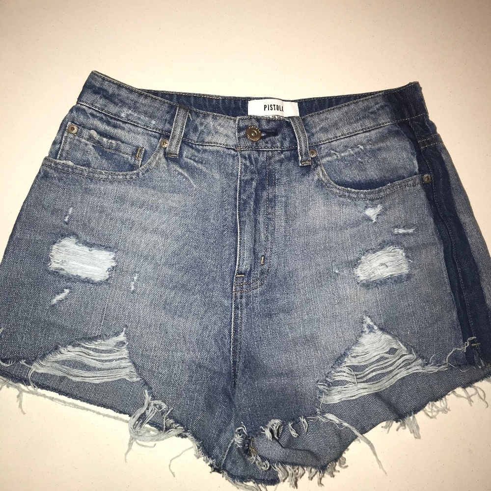 High waisted shorts